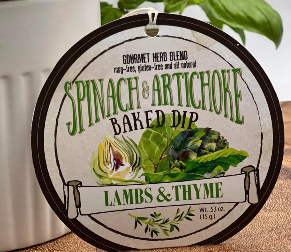 Gourmet Dip Mix | Spinach & Artichoke Baked Dip Gourmet Dip Mix | Spinach & Artichoke Baked Dip