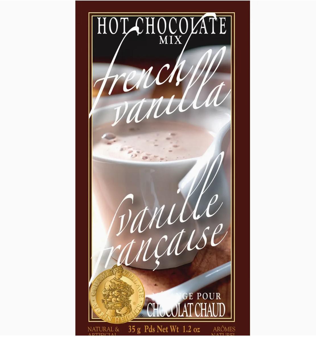 Gourmet Du Village Hot Chocolate Packet | French Vanilla