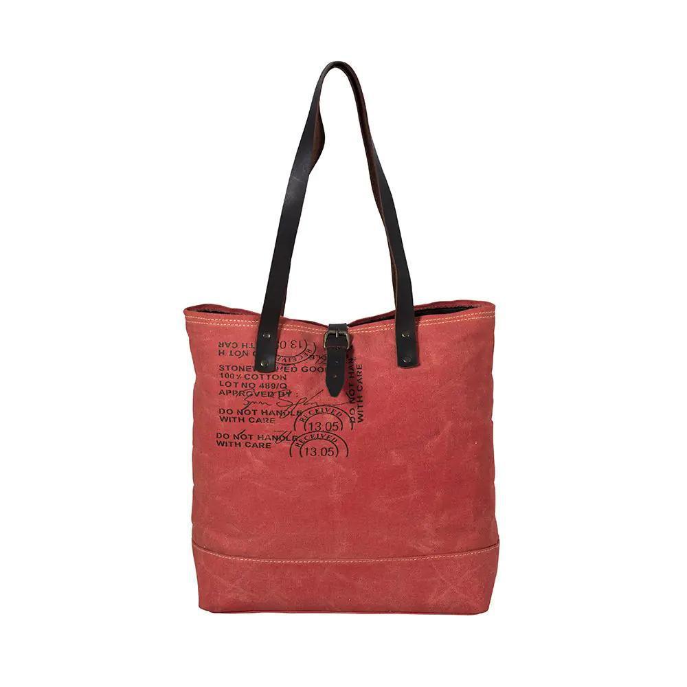 Graded Cotton Woven Canvas Tote Bag