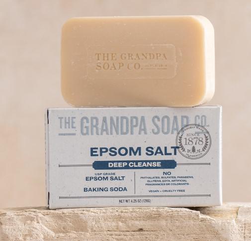 Grandpa Soap Company Epsom Salt Bar Soap