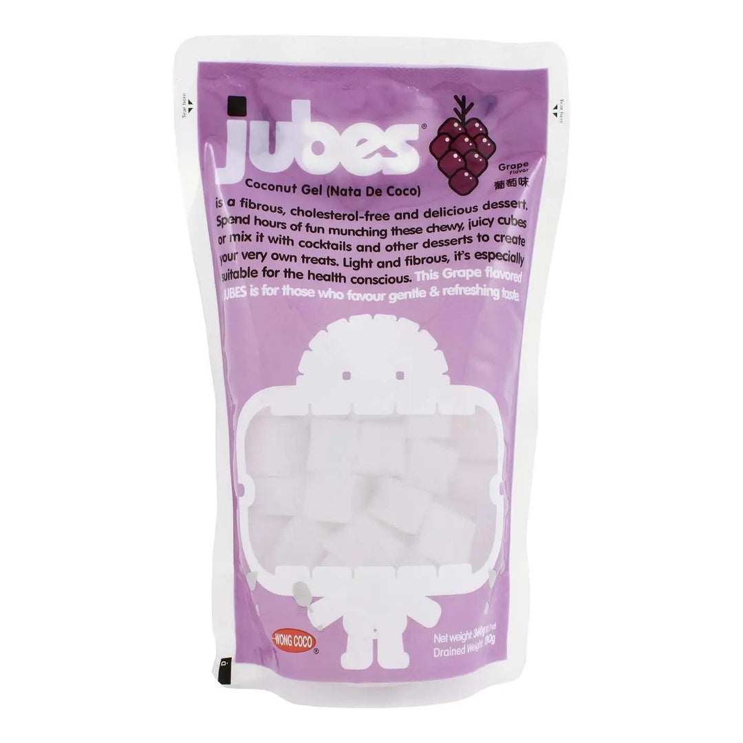 Jubes Coconut Gel Candy Grape Jubes Coconut Gel Candy