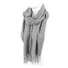 Cashmere Feel  Scarf Gray Cashmere Feel  Scarf