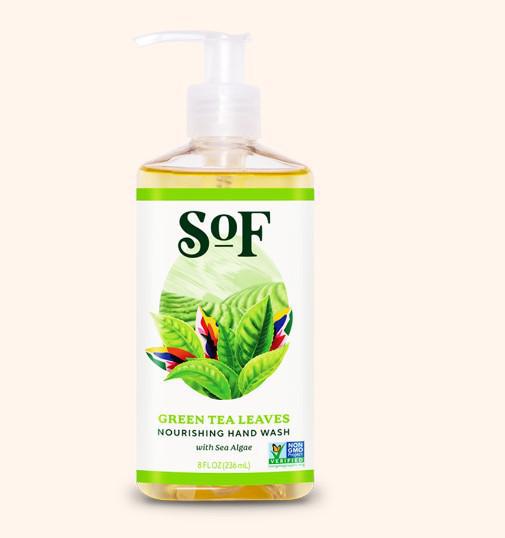 South of France Liquid Hand Soap Green Tea Leaves