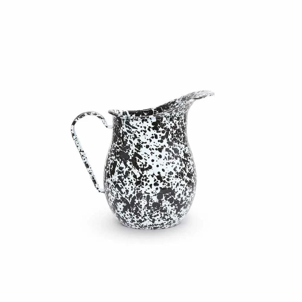 Splatter Enamelware Large Pitcher Grey Splatter Enamelware Large Pitcher