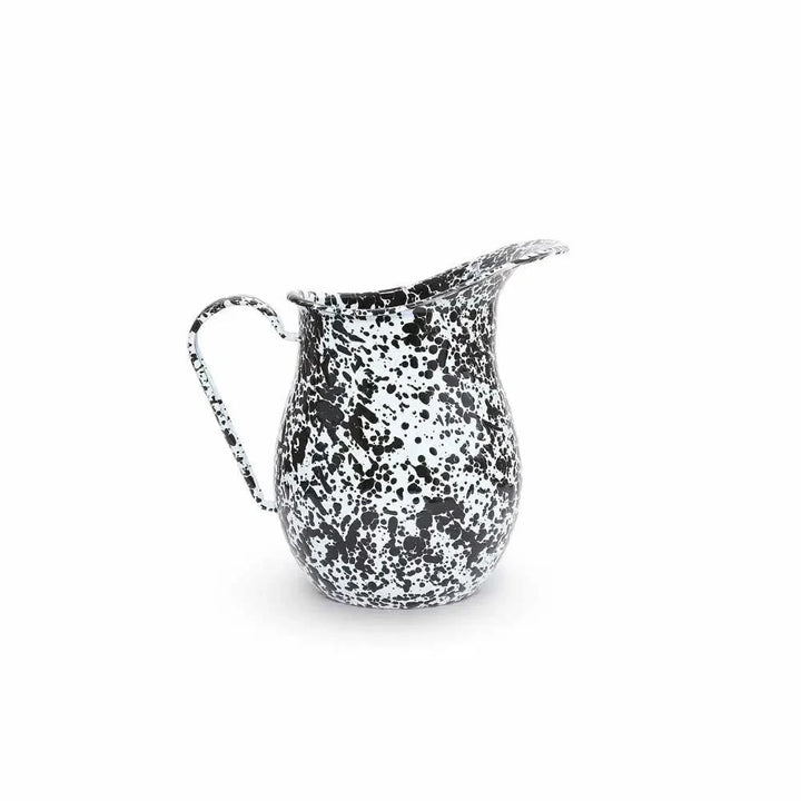 Splatter Enamelware Large Pitcher Grey Splatter Enamelware Large Pitcher