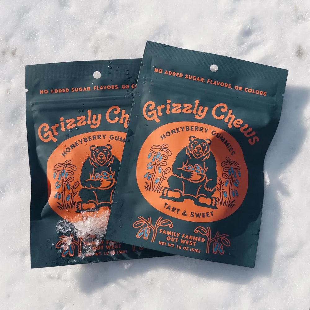 Grizzly Chews Honeyberry Gummies Grizzly Chews Honeyberry Gummies