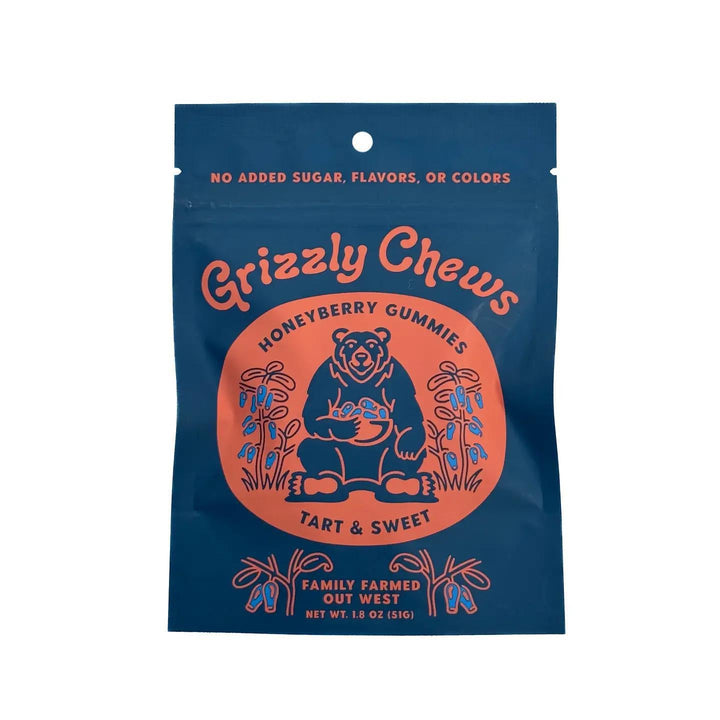 Grizzly Chews Honeyberry Gummies Grizzly Chews Honeyberry Gummies