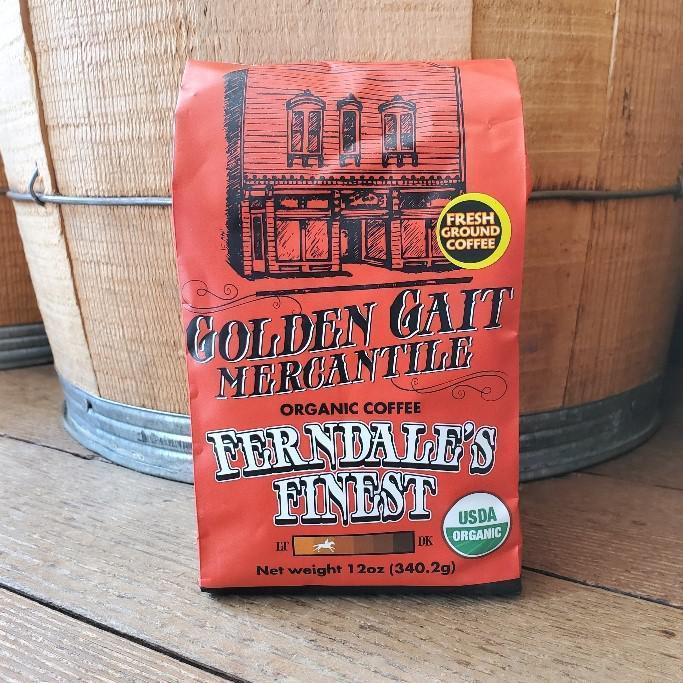 Golden Gait Mercantile Organic Coffee | Ferndale's Finest Ground Golden Gait Mercantile Organic Coffee | Ferndale's Finest