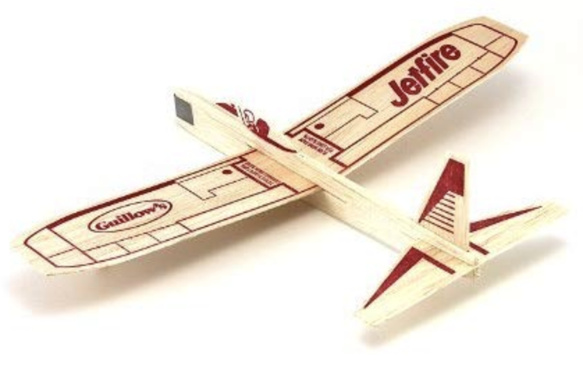 Guillow Jetfire Balsa Glider Plane Guillow Jetfire Balsa Glider Plane