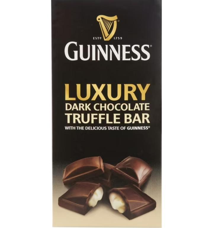 Guinness Dark Chocolate Truffle Bar Guinness Dark Chocolate Truffle Bar