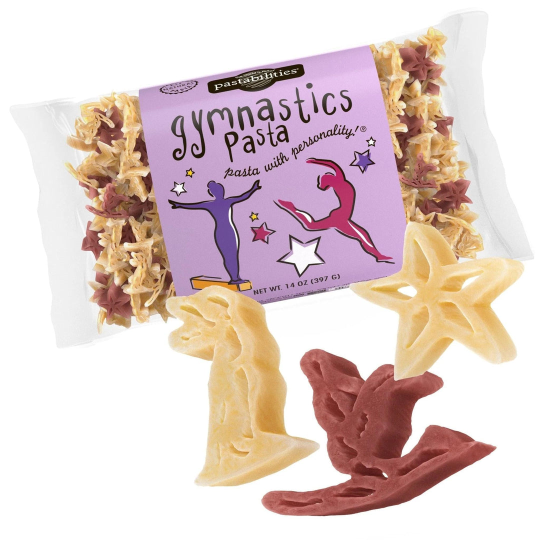 Gymnastics Shaped Pasta Gymnastics Shaped Pasta