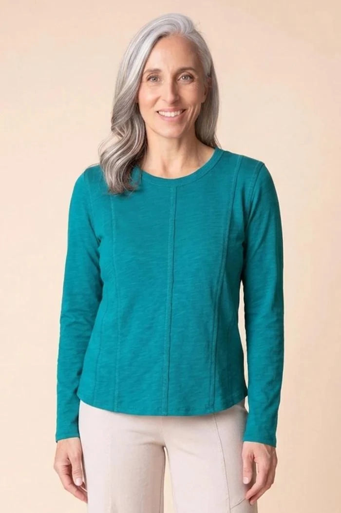 Habitat Clothing Cotton Pebble Jet Setter Tee in Harbor Habitat Clothing Cotton Pebble Jet Setter Tee in Harbor