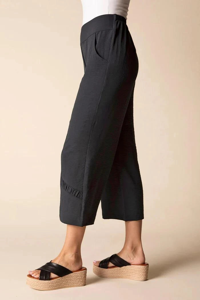 Habitat Clothing Destination Unknown Crop Pant in Black Habitat Clothing Destination Unknown Crop Pant in Black