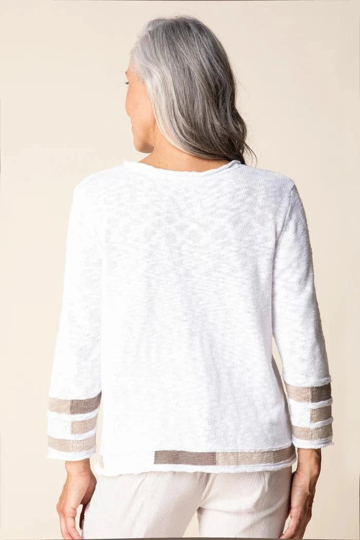 Habitat Clothing Sand & Sea Pullover in Dove Habitat Clothing Sand & Sea Pullover in Dove