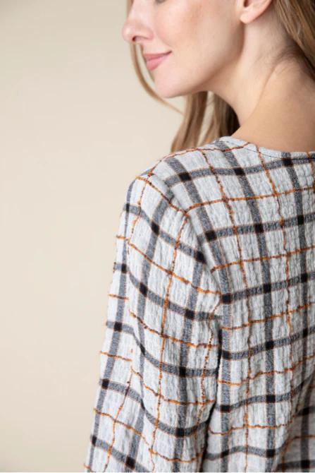 Habitat Double Face Windowpane Pullover