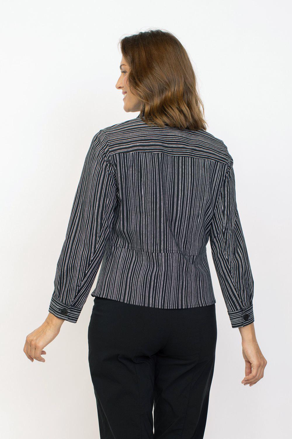 Habitat Power Stretch Bamboo Stripe Shaped Jacket