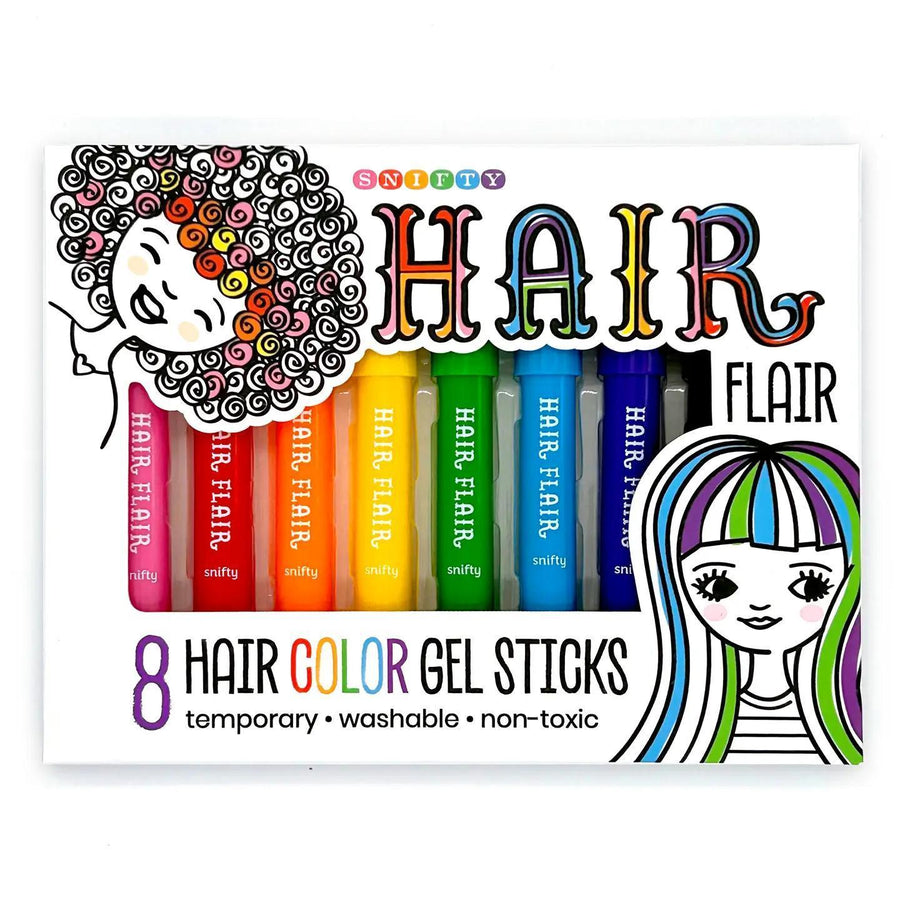 Hair Flair - Hair Color Gel Sticks Set of 8 Hair Flair - Hair Color Gel Sticks Set of 8