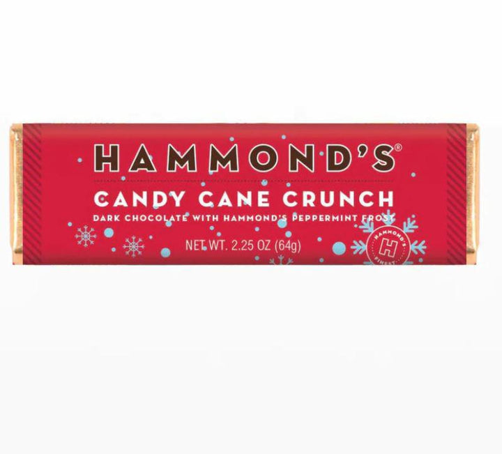 Hammond's Chocolate Bars | Candy Cane Crunch Hammond's Chocolate Bars | Candy Cane Crunch