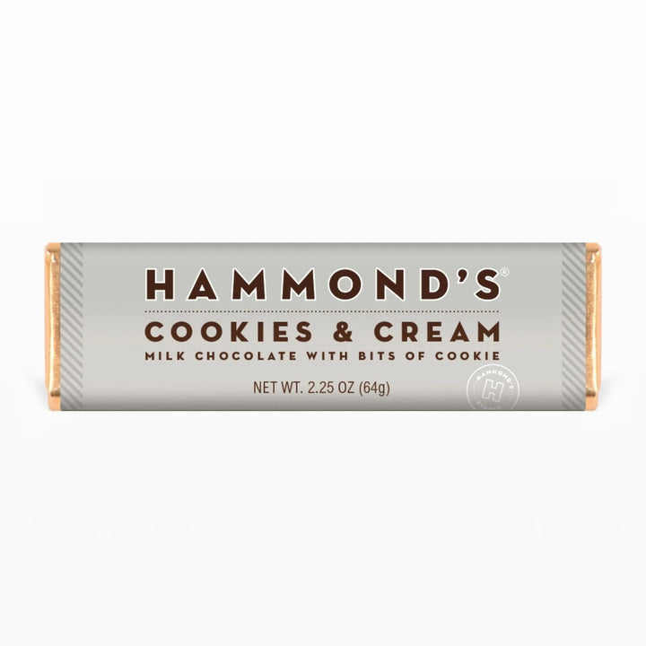 Hammond's Chocolate Bars | Cookies & Cream Hammond's Chocolate Bars | Cookies & Cream