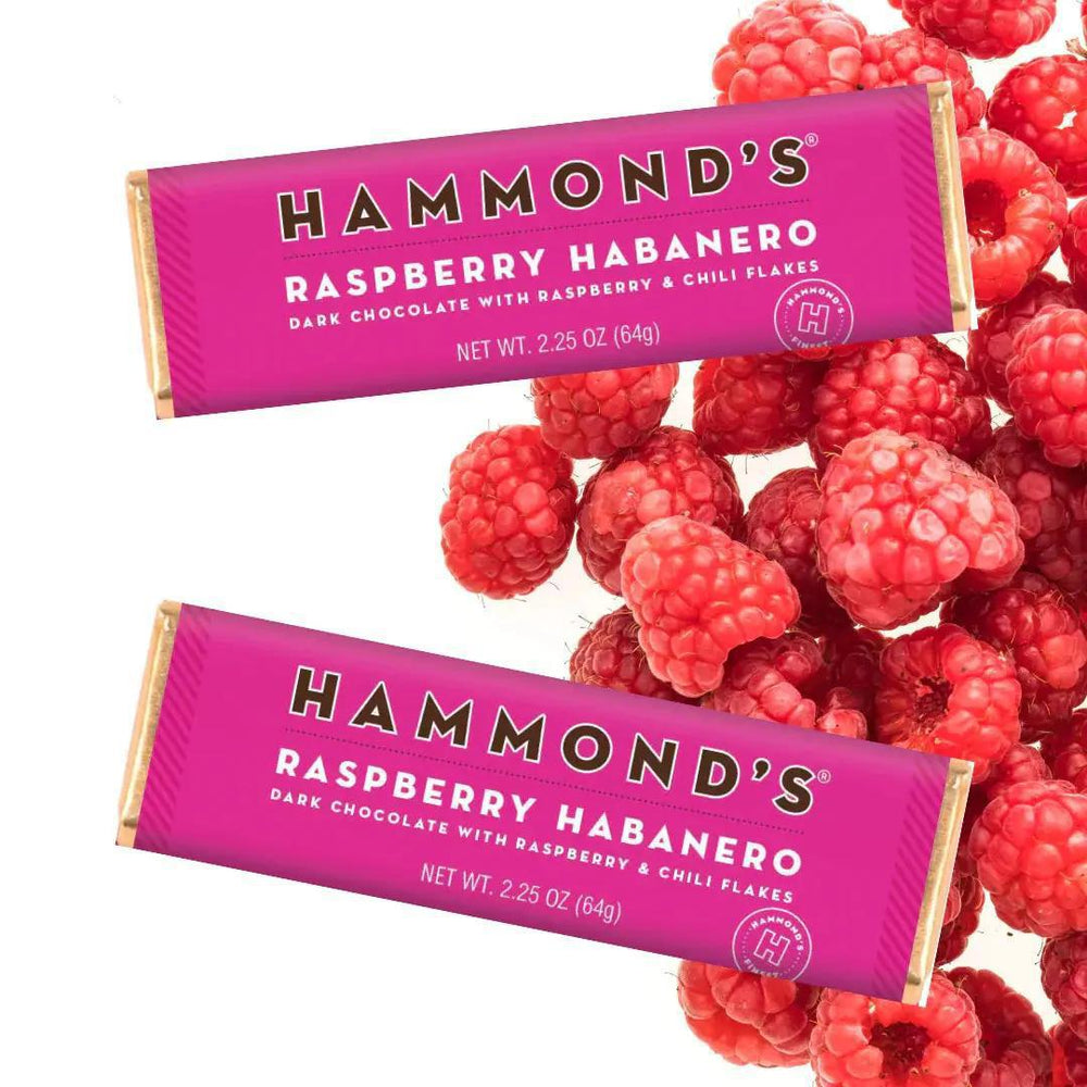 Hammond's Chocolate Bars | Raspberry Habanero Dark Hammond's Chocolate Bars | Raspberry Habanero Dark