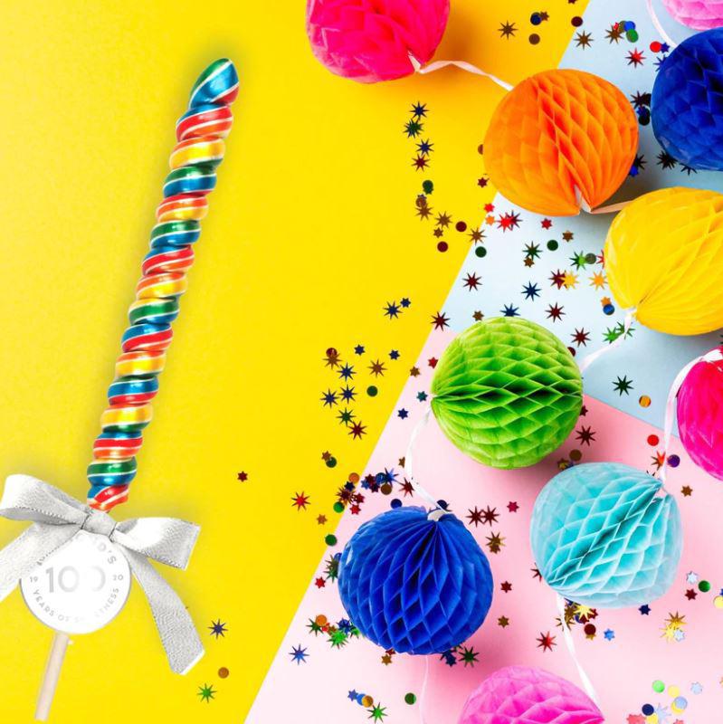 Hammond's Rainbow Blast Spiral Lollipop Hammond's Rainbow Blast Spiral Lollipop