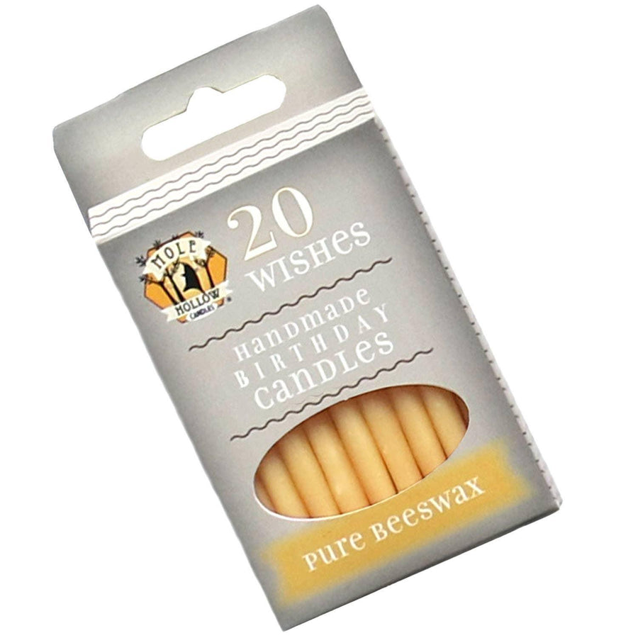 Handmade Pure Beeswax Birthday Candles Handmade Pure Beeswax Birthday Candles