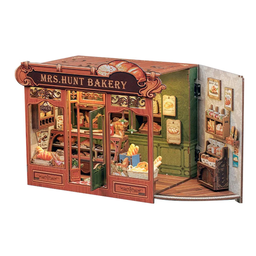 Hands Craft Diy Book Nook Kit: Mrs. Hunt Bakery Hands Craft Diy Book Nook Kit: Mrs. Hunt Bakery