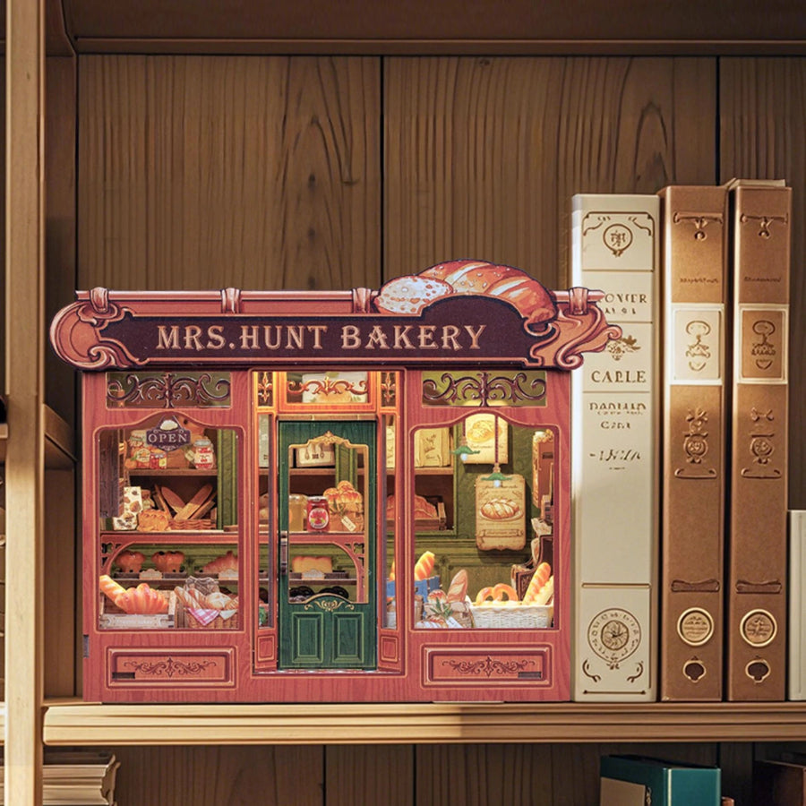 Hands Craft Diy Book Nook Kit: Mrs. Hunt Bakery Hands Craft Diy Book Nook Kit: Mrs. Hunt Bakery