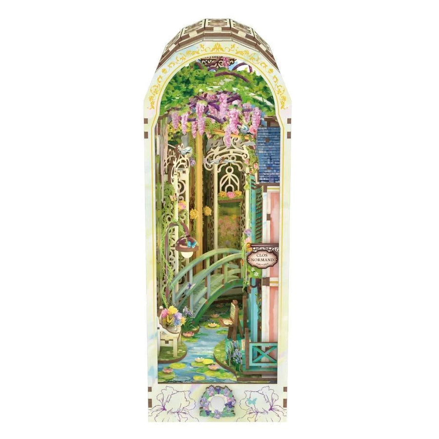 Hands Craft Giverny Garden DIY Miniature Kit Book-Nook Hands Craft Giverny Garden DIY Miniature Kit Book-Nook