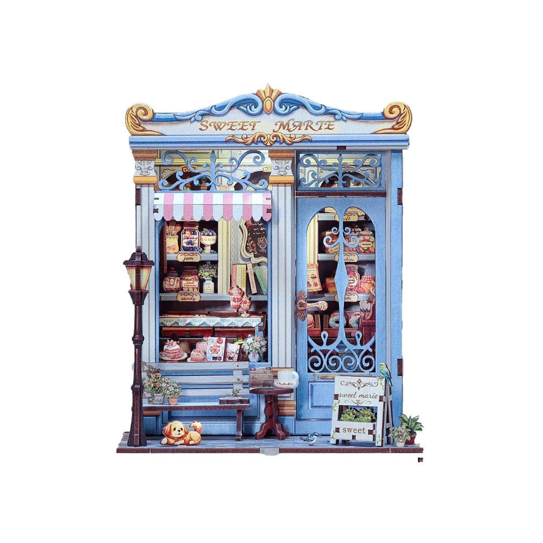Hands Craft Sweet Marie DIY Miniature Book Nook Kit Hands Craft Sweet Marie DIY Miniature Book Nook Kit