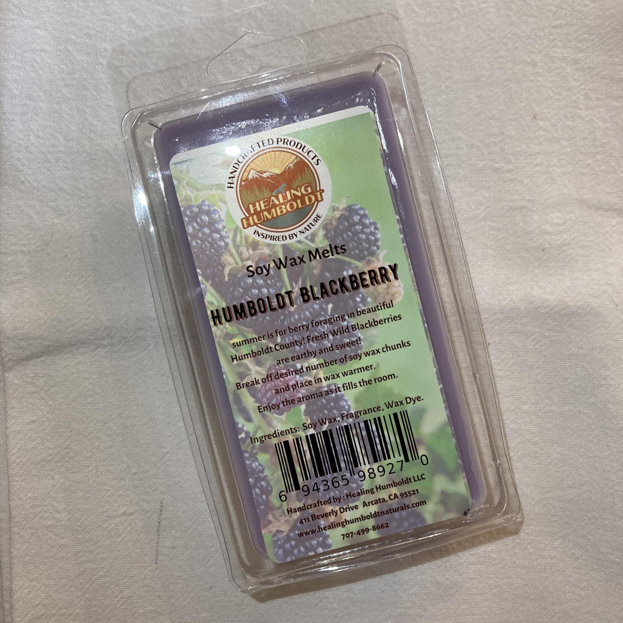 Healing Humboldt Fragrance Wax Melts | Humboldt Blackberry