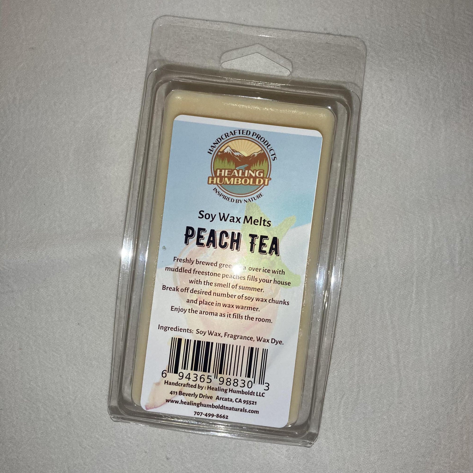 Healing Humboldt Fragrance Wax Melts | Peach Tea