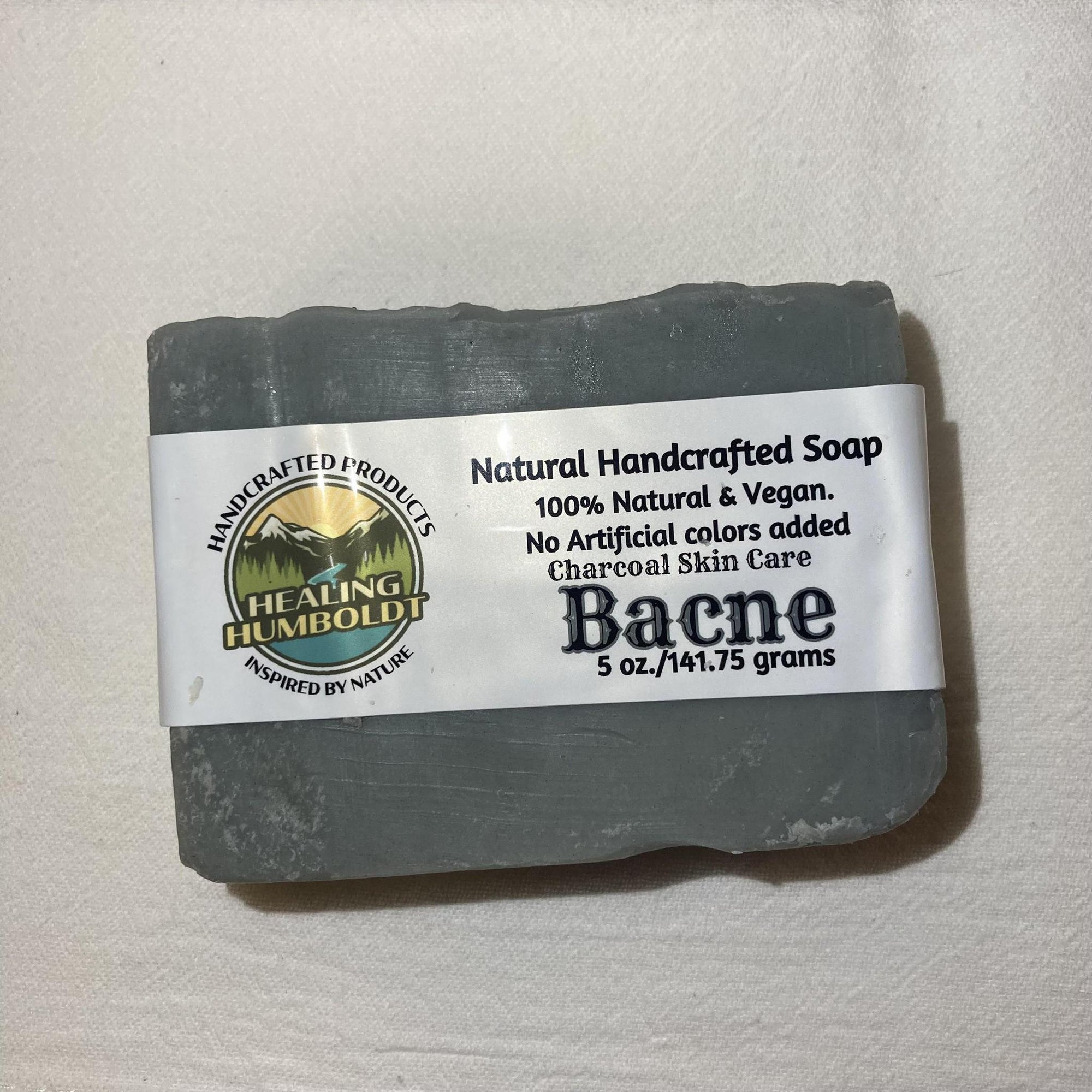 Healing Humboldt Handcrafted Soap | Charcoal Skin Care for Bacne
