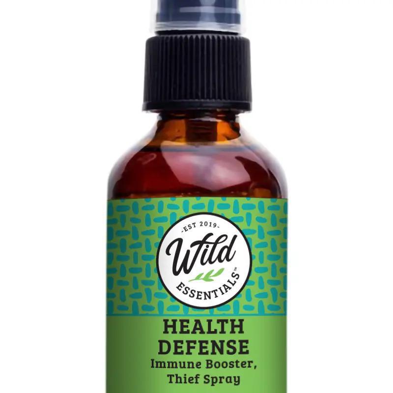 Wild Essentials Essential Oil Spray 2 oz. Health Defense Wild Essentials Essential Oil Spray 2 oz.