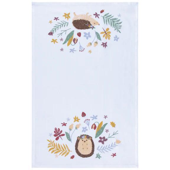 Hedge Hugs Cotton Dishtowel