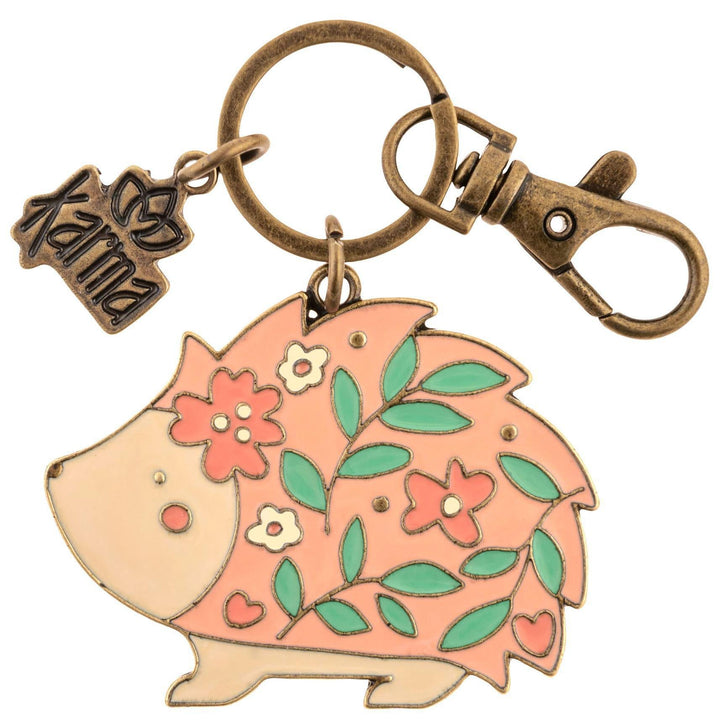 Enamel Key Chains Hedgehog