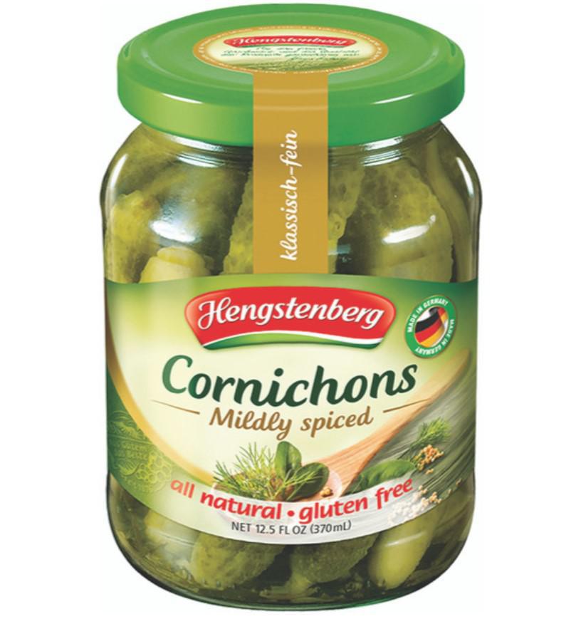 Hengstenberg Cornichons Mildly Spiced