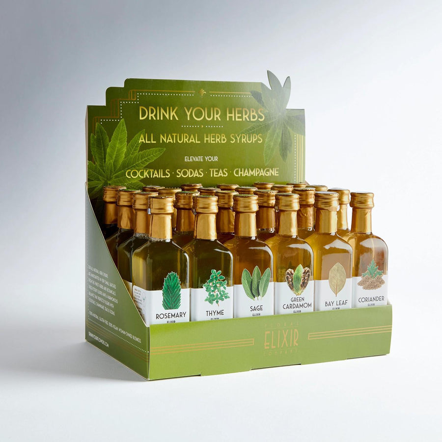 Herbal Elixir Syrups for Cocktails & Soda Herbal Elixir Syrups for Cocktails & Soda