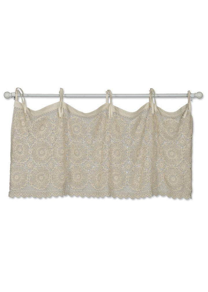 Heritage Lace Curtains | Crochet Envy Medallion Valance Heritage Lace Curtains | Crochet Envy Medallion Valance