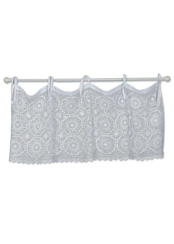 Heritage Lace Curtains | Crochet Envy Medallion Valance Heritage Lace Curtains | Crochet Envy Medallion Valance