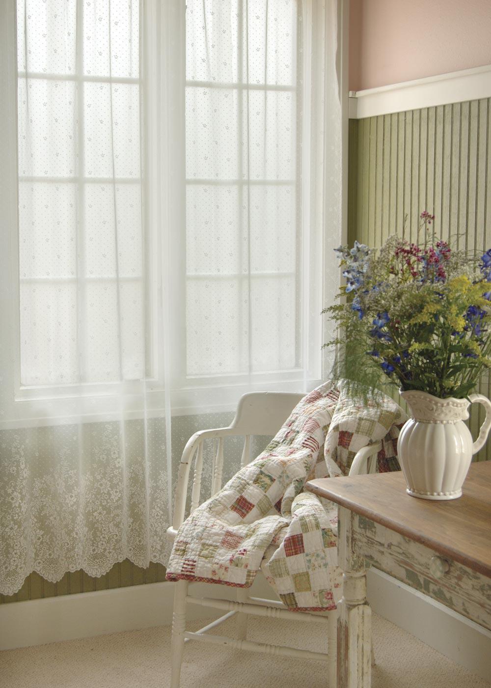 Heritage Lace Curtains | Floret Panel