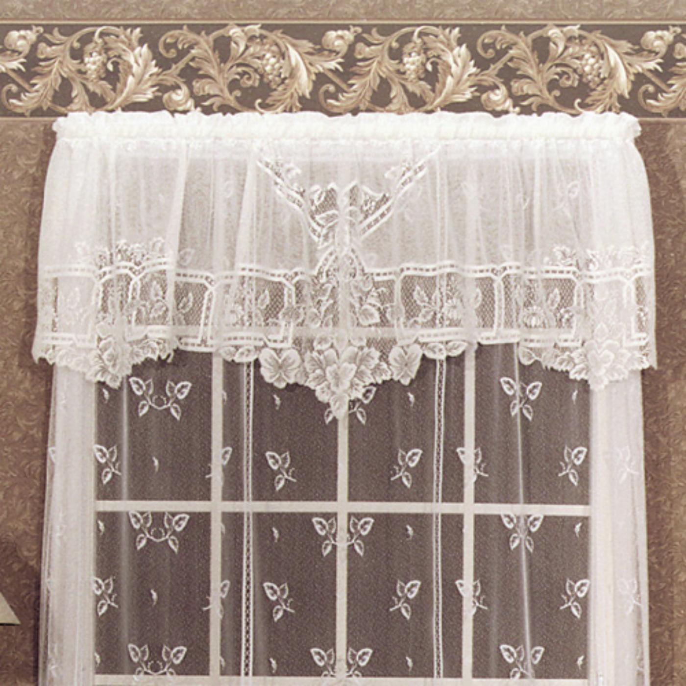Heritage Lace Curtains | Heirloom Sheer Valance