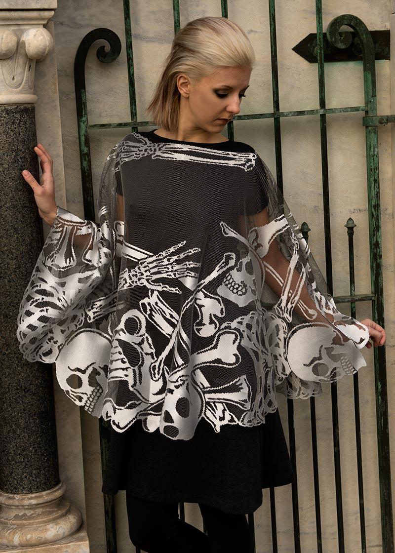 Heritage Lace | Rest in Pieces Poncho Heritage Lace | Rest in Pieces Poncho
