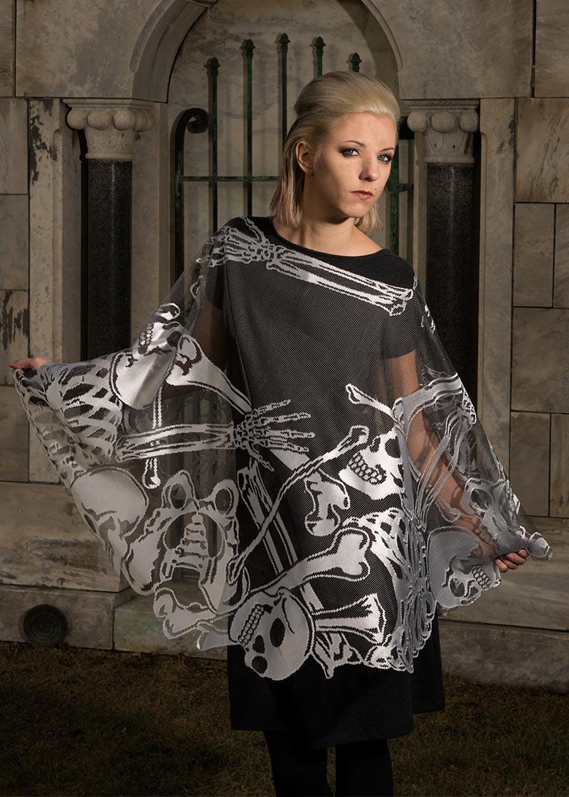 Heritage Lace | Rest in Pieces Poncho Heritage Lace | Rest in Pieces Poncho