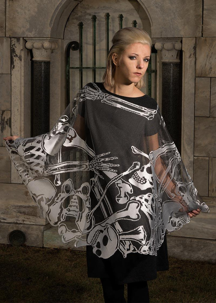 Heritage Lace | Rest in Pieces Poncho Heritage Lace | Rest in Pieces Poncho