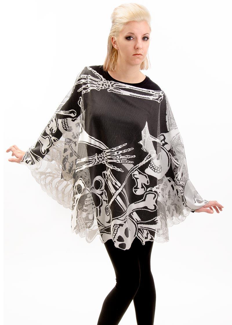 Heritage Lace | Rest in Pieces Poncho Heritage Lace | Rest in Pieces Poncho