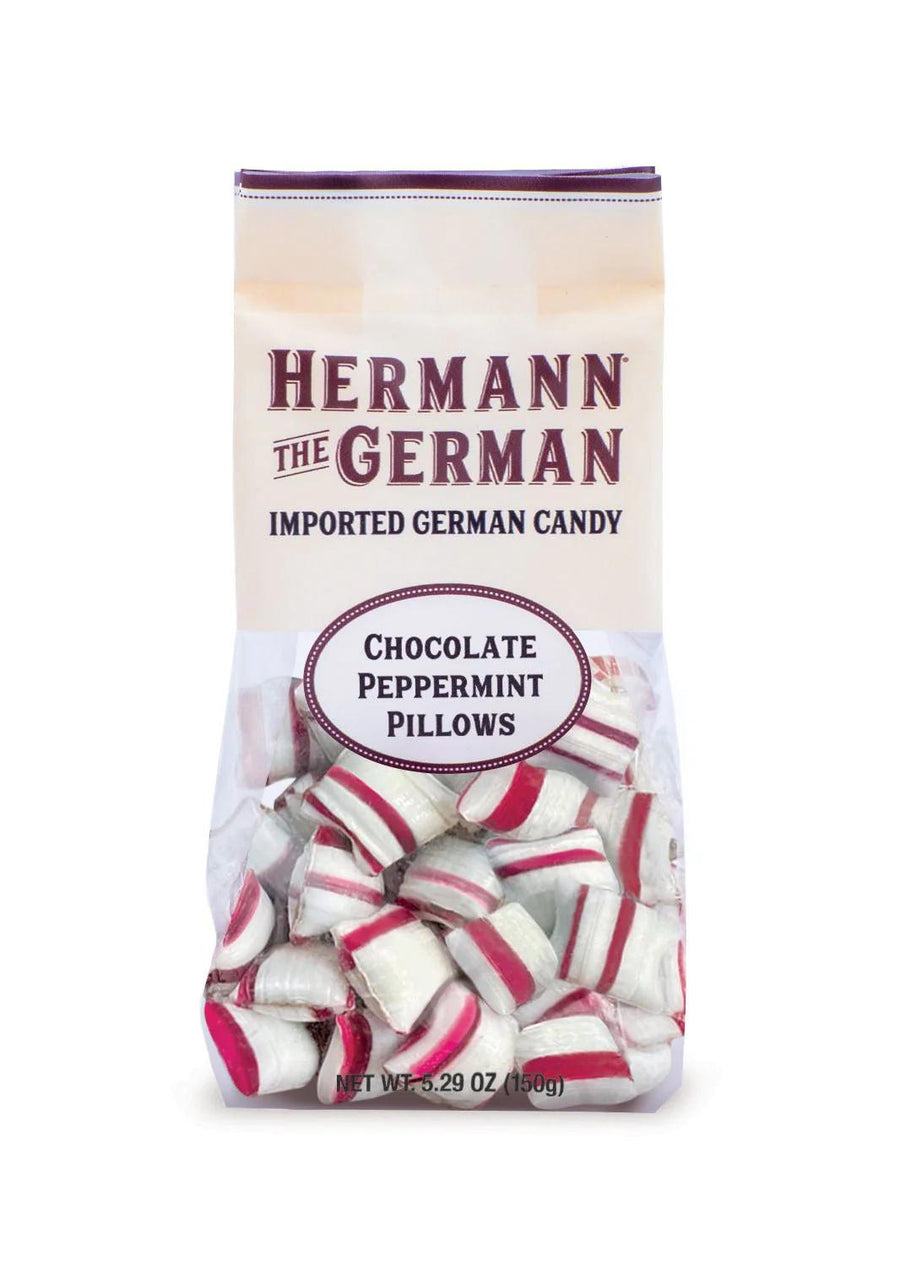 Hermann the German Chocolate Filled Peppermint Pillows