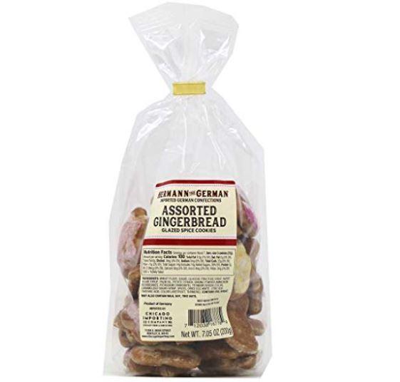 Hermann the German Pfeffernusse Gingerbread Cookies | Glazed in Assorted Colors Hermann the German Pfeffernusse Gingerbread Cookies | Glazed in Assorted Colors