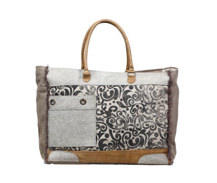 Hide & Floral Weekender Bag Hide & Floral Weekender Bag
