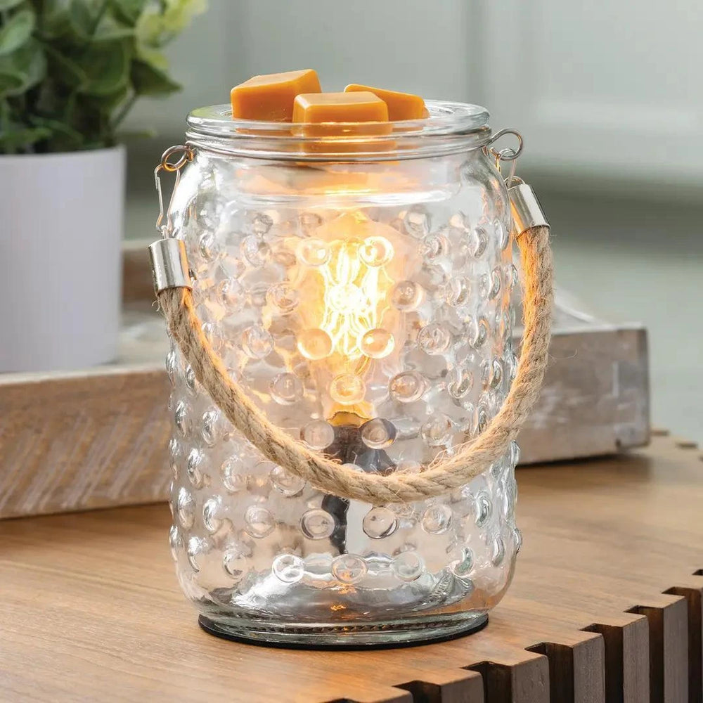 Hobnail & Rope Vintage Bulb Illumination Fragrance Warmer Hobnail & Rope Vintage Bulb Illumination Fragrance Warmer
